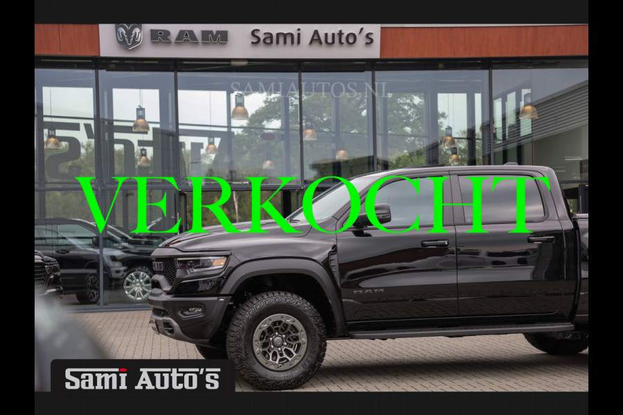 Dodge Ram 1500 TRX | FINAL EDITION | 6.2 V8 712PK HELLCAT | ALL-IN PRIJS | BOM VOL | CARBON | CREW CAB | GRIJSKENTEKEN | 5 PERSOONS | DC | DUBBELE CABINE | VOORRAAD NR 2120 - 4416