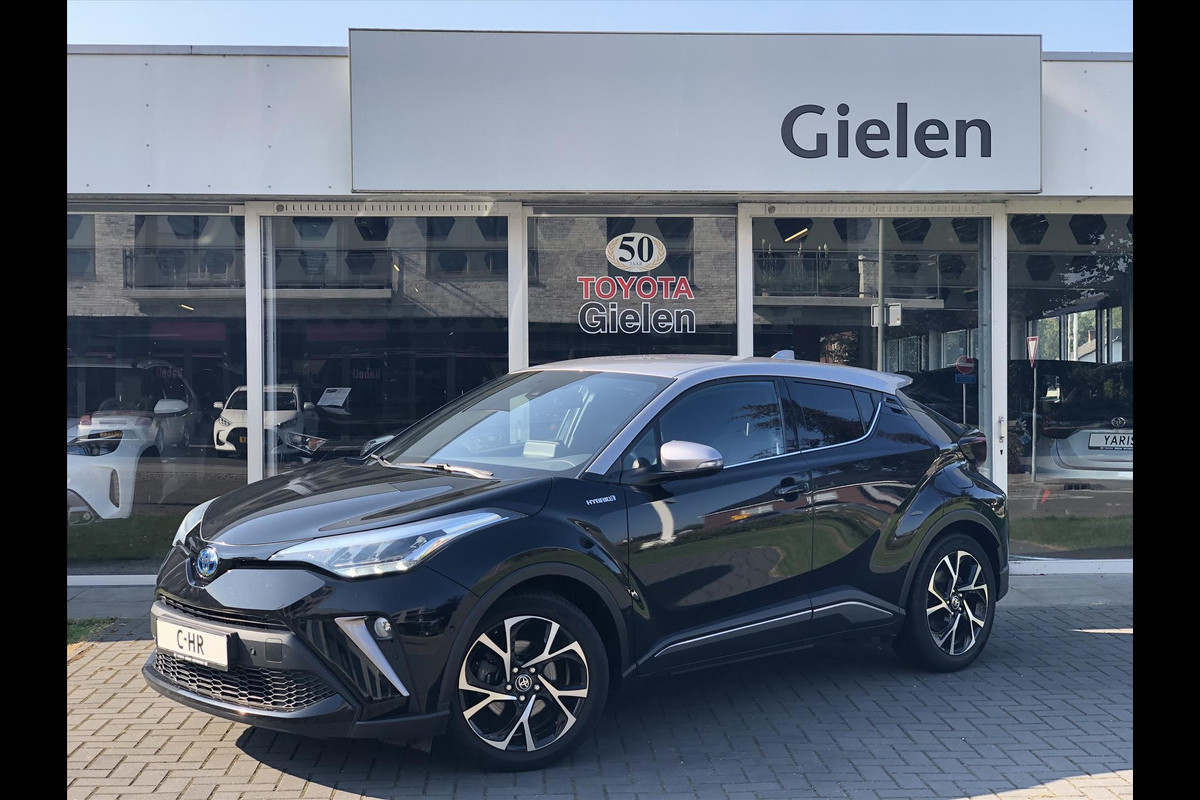 Toyota C-HR 2.0 Hybrid Bi-Tone | Dodehoekherkenning, Apple CarPlay/Android Auto, 18 inch, Keyless, Stoel + Stuurverwarming