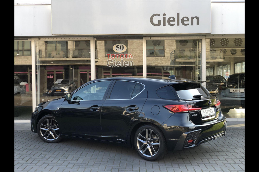 Lexus CT 200h F Sport Line | Leer, Geheugenfunctie, Stoelverwarming, Parkeersensoren, Adaptive cruise control, Premium Navigatie