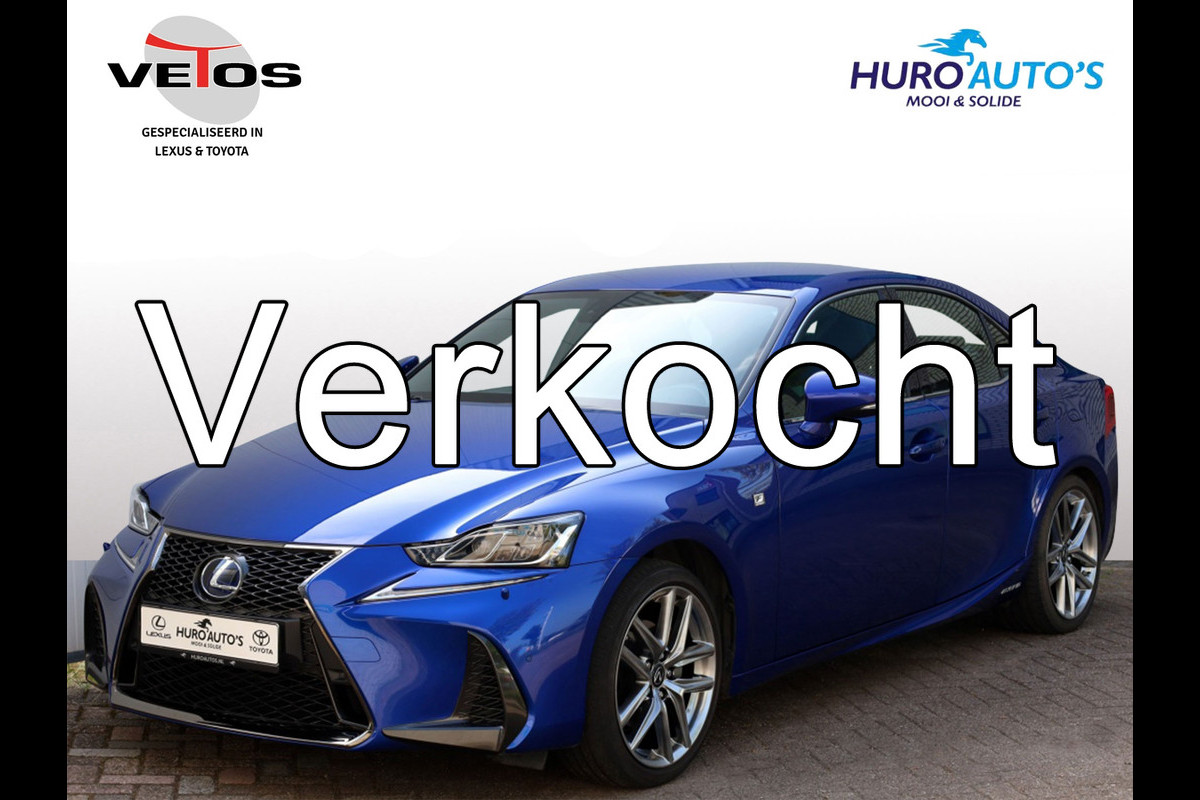 Lexus IS 300h Hybrid F-Sport Line | Mark Levinson | Stoelventilatie