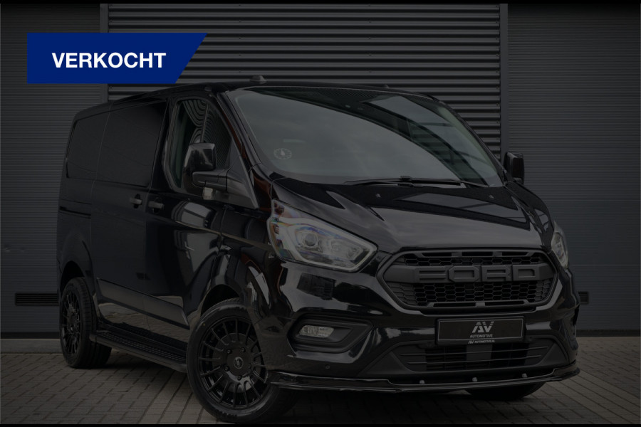 Ford Transit Custom 300 2.0 TDCI 170PK Limited | ACC | Bi-Xenon | Camera | CarPlay | Navigatie | Raptor Edition | Standkachel | Stoelverwarming | Trekhaak | 3-Zitter | Nieuwe APK | Onderhoudsbeurt