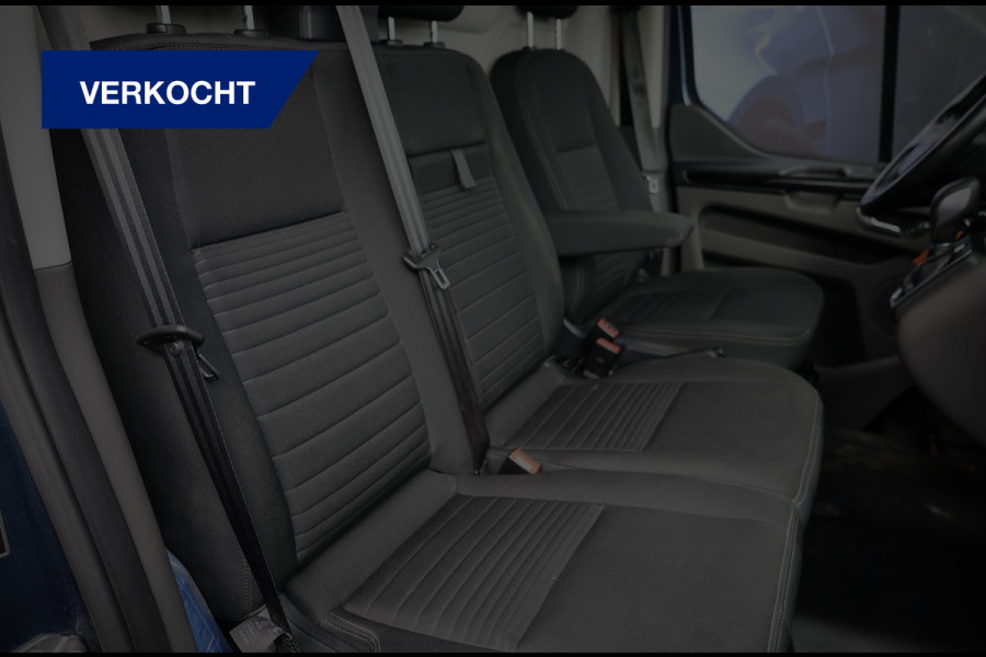 Ford Transit Custom 300 2.0 TDCI 170PK Limited | ACC | Bi-Xenon | Camera | CarPlay | Navigatie | Raptor Edition | Standkachel | Stoelverwarming | Trekhaak | 3-Zitter | Nieuwe APK | Onderhoudsbeurt