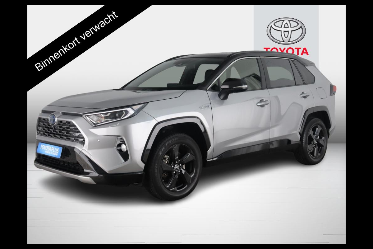 Toyota RAV4 2.5 HYBRID EXECUTIVE-PACK BI-TONE BIJNA 2020.LEDER.STOELVERWARMING.  TOYOTA GARANTIE TOT 11-2029 !