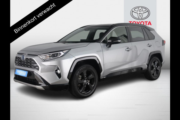 Toyota RAV4 2.5 HYBRID EXECUTIVE-PACK BI-TONE BIJNA 2020.LEDER.STOELVERWARMING.  TOYOTA GARANTIE TOT 11-2029 !