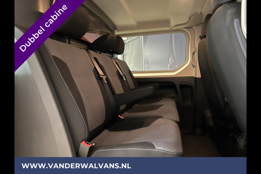 Opel Vivaro 1.6 CDTI 126pk L2H1 Dubbele Cabine Euro6 Airco | Camera | Navigatie | LED | Cruisecontrol, Parkeersensoren, 5-Zits