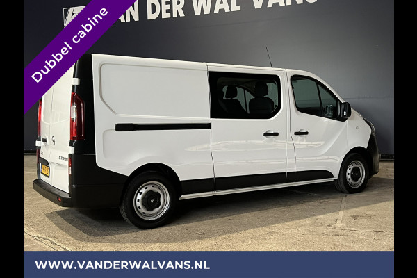 Opel Vivaro 1.6 CDTI 126pk L2H1 Dubbele Cabine Euro6 Airco | Camera | Navigatie | LED | Cruisecontrol, Parkeersensoren, 5-Zits