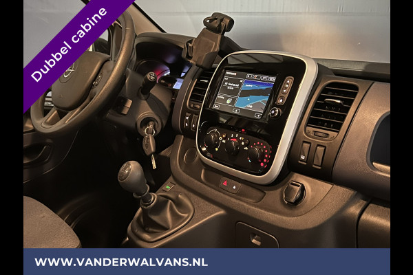 Opel Vivaro 1.6 CDTI 126pk L2H1 Dubbele Cabine Euro6 Airco | Camera | Navigatie | LED | Cruisecontrol, Parkeersensoren, 5-Zits