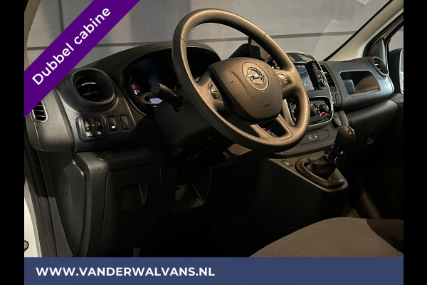 Opel Vivaro 1.6 CDTI 126pk L2H1 Dubbele Cabine Euro6 Airco | Camera | Navigatie | LED | Cruisecontrol, Parkeersensoren, 5-Zits