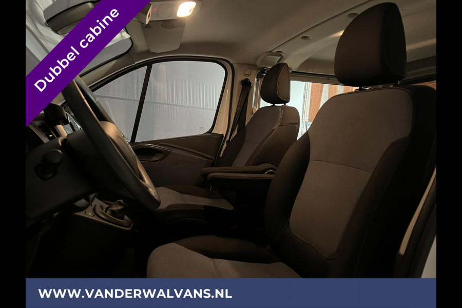 Opel Vivaro 1.6 CDTI 126pk L2H1 Dubbele Cabine Euro6 Airco | Camera | Navigatie | LED | Cruisecontrol, Parkeersensoren, 5-Zits