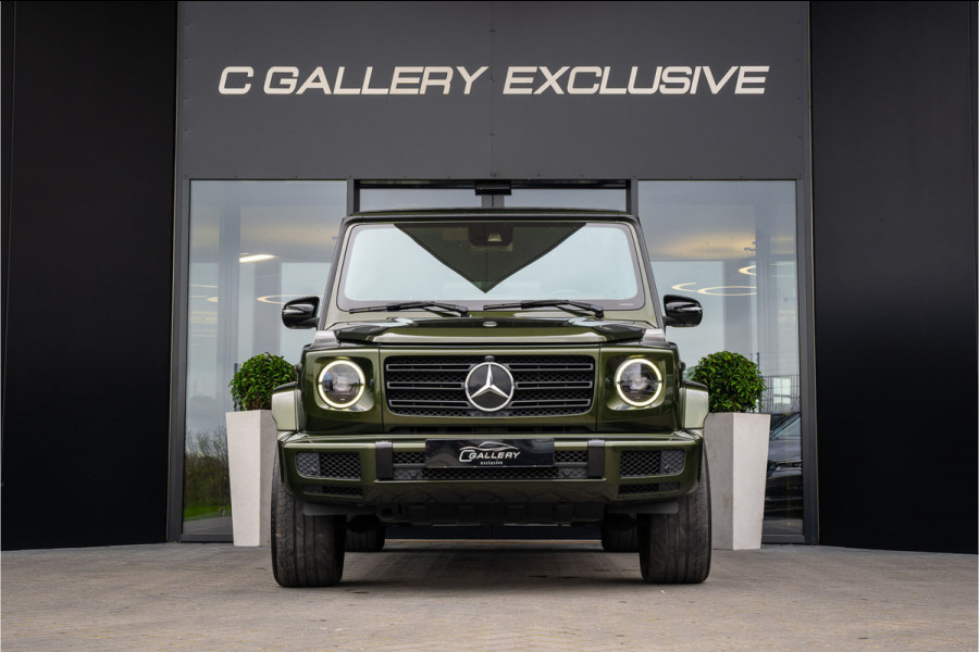 Mercedes-Benz G-Klasse G500 ///AMG - Olive Green l Panorama l Burmester + l Designo