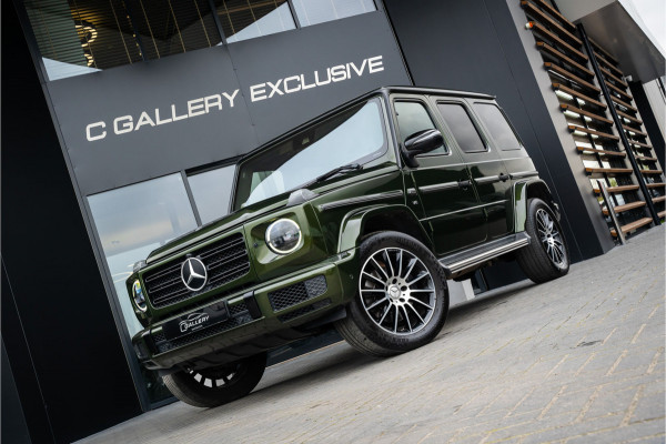 Mercedes-Benz G-Klasse G500 ///AMG - Olive Green l Panorama l Burmester + l Designo