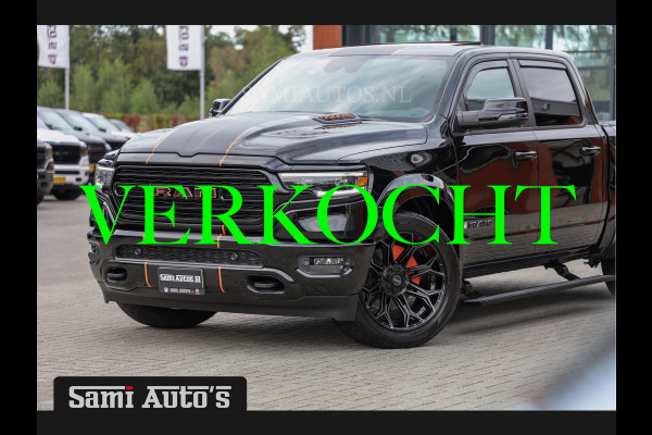 Dodge Ram 1500 LIMITED NIGHT | 2024 | LPG | COVER | XB9 | VIRTUAL | HUD ADG | SER LUCHTVERING | 5.7 V8 HEMI 402PK | CREW CAB | DUBBELE CABINE | DC | 5 PERSOONS | GRIJSKENTEKEN BEDRIJFS AUTO | VOORRAAD NUMMER 2140 - 4162 |