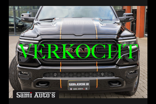 Dodge Ram 1500 LIMITED NIGHT | 2024 | LPG | COVER | XB9 | VIRTUAL | HUD ADG | SER LUCHTVERING | 5.7 V8 HEMI 402PK | CREW CAB | DUBBELE CABINE | DC | 5 PERSOONS | GRIJSKENTEKEN BEDRIJFS AUTO | VOORRAAD NUMMER 2140 - 4162 |