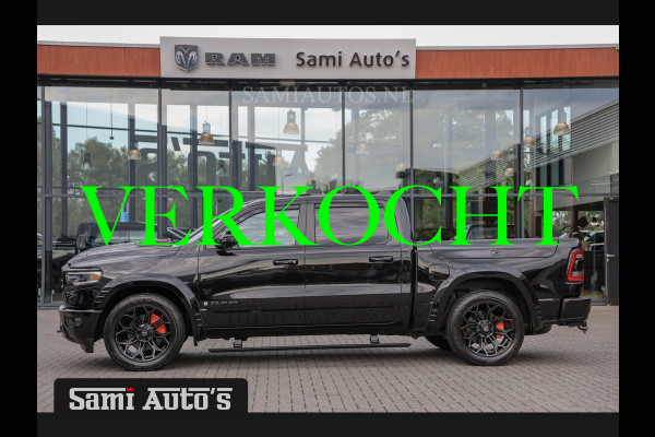 Dodge Ram 1500 LIMITED NIGHT | 2024 | LPG | COVER | XB9 | VIRTUAL | HUD ADG | SER LUCHTVERING | 5.7 V8 HEMI 402PK | CREW CAB | DUBBELE CABINE | DC | 5 PERSOONS | GRIJSKENTEKEN BEDRIJFS AUTO | VOORRAAD NUMMER 2140 - 4162 |