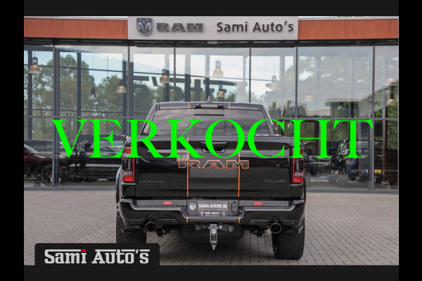 Dodge Ram 1500 LIMITED NIGHT | 2024 | LPG | COVER | XB9 | VIRTUAL | HUD ADG | SER LUCHTVERING | 5.7 V8 HEMI 402PK | CREW CAB | DUBBELE CABINE | DC | 5 PERSOONS | GRIJSKENTEKEN BEDRIJFS AUTO | VOORRAAD NUMMER 2140 - 4162 |