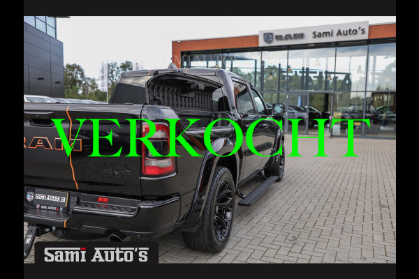 Dodge Ram 1500 LIMITED NIGHT | 2024 | LPG | COVER | XB9 | VIRTUAL | HUD ADG | SER LUCHTVERING | 5.7 V8 HEMI 402PK | CREW CAB | DUBBELE CABINE | DC | 5 PERSOONS | GRIJSKENTEKEN BEDRIJFS AUTO | VOORRAAD NUMMER 2140 - 4162 |