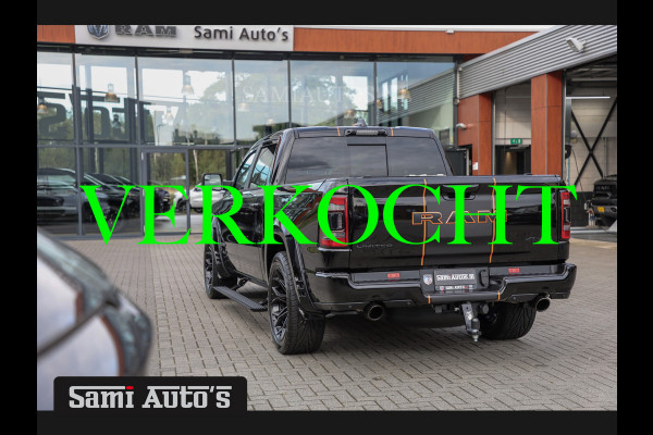 Dodge Ram 1500 LIMITED NIGHT | 2024 | LPG | COVER | XB9 | VIRTUAL | HUD ADG | SER LUCHTVERING | 5.7 V8 HEMI 402PK | CREW CAB | DUBBELE CABINE | DC | 5 PERSOONS | GRIJSKENTEKEN BEDRIJFS AUTO | VOORRAAD NUMMER 2140 - 4162 |