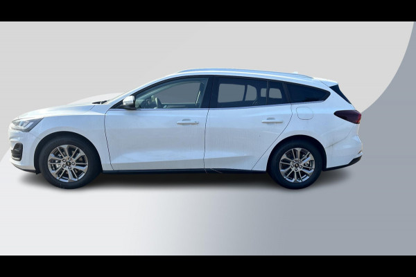 Ford FOCUS Wagon 1.0 EcoBoost Hybrid Titanium SCI 125pk | Ford Voorraad Winterpack | Frozen White | SYNC4 | Apple carplay | Android Auto