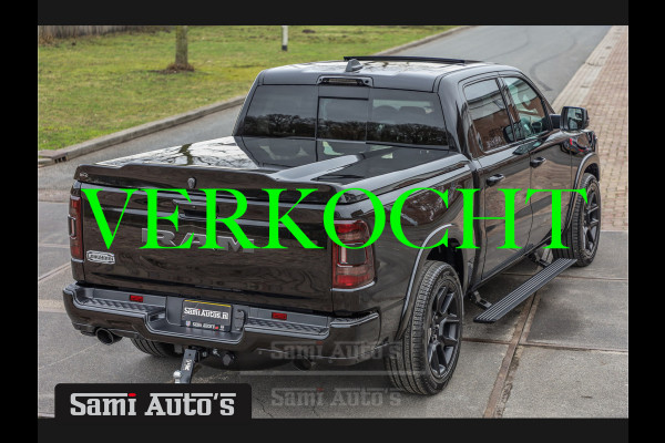 Dodge Ram 1500 LONGHORN BLACK OPS | ALL-IN PRIJS | HUD & VIRTUAL | PRIJS MET LPG + HEAD UP ADG + DEKSEL + PANORAMADAK GWJ + LUCHTVERING SE CREW CAB | DUBBELE CABINE | 5,7L V8 HEMI 402 PK 4X4 | 5 PERSOONS | GRIJSKENTEKEN | VOORRAAD NR 2184 - 4966