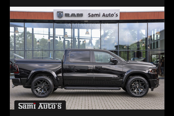 Dodge Ram 1500 ALL-IN PRIJS | HULK BLACK OPS | LPG | COVER | GROOTSCHERM 12" INCH | LARAMIE | 5 PERSOONS | ZWART | HEMI 5.7 V8 4x4 CREWCAB 5'7 | GRIJSKENTEKEN | DUBBELE CABINE | VOORRAAD NR 2169 -  8823