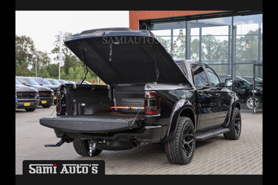 Dodge Ram 1500 ALL-IN PRIJS | HULK BLACK OPS | LPG | COVER | GROOTSCHERM 12" INCH | LARAMIE | 5 PERSOONS | ZWART | HEMI 5.7 V8 4x4 CREWCAB 5'7 | GRIJSKENTEKEN | DUBBELE CABINE | VOORRAAD NR 2169 -  8823