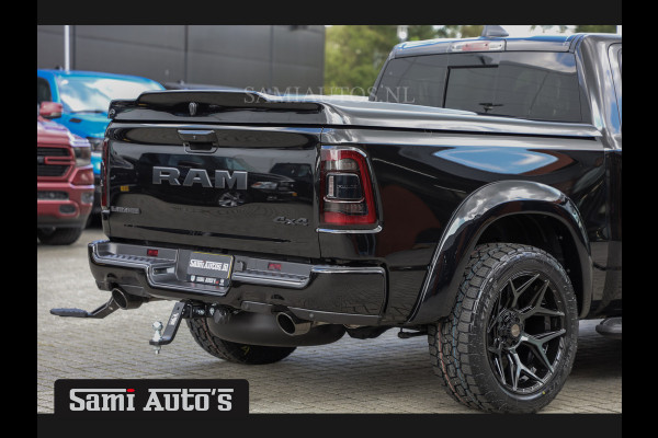 Dodge Ram 1500 ALL-IN PRIJS | HULK BLACK OPS | LPG | COVER | GROOTSCHERM 12" INCH | LARAMIE | 5 PERSOONS | ZWART | HEMI 5.7 V8 4x4 CREWCAB 5'7 | GRIJSKENTEKEN | DUBBELE CABINE | VOORRAAD NR 2169 -  8823