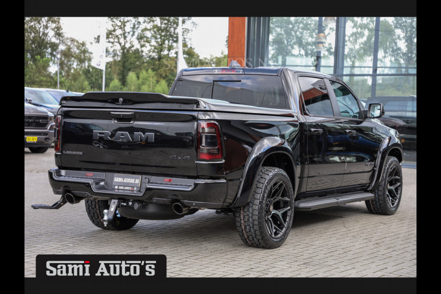 Dodge Ram 1500 ALL-IN PRIJS | HULK BLACK OPS | LPG | COVER | GROOTSCHERM 12" INCH | LARAMIE | 5 PERSOONS | ZWART | HEMI 5.7 V8 4x4 CREWCAB 5'7 | GRIJSKENTEKEN | DUBBELE CABINE | VOORRAAD NR 2169 -  8823