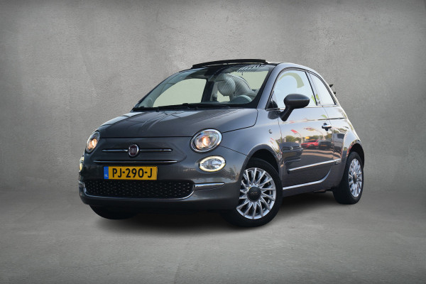 Fiat 500C 0.9 TwinAir Turbo Lounge | Cabrio | Half Leer | Navi | Cruise