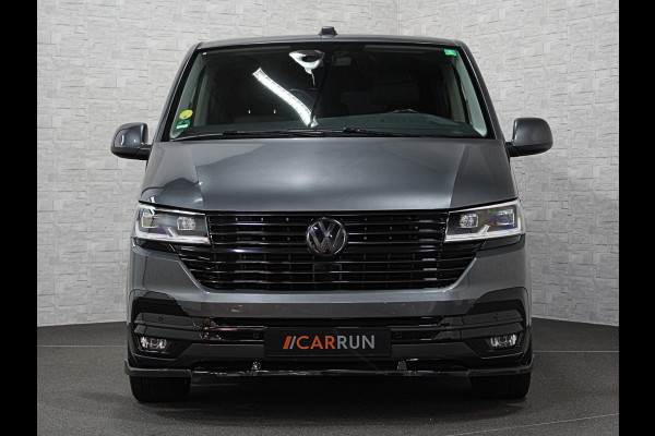 Volkswagen Transporter Caravelle T6.1 | 2.0 TDI 200PK L2H1 30 DC | Grijs Kenteken 5-Persoons | ACC | Virtual Cockpit | Trekhaak | Full-LED | Leder | Elek. Schuifdeuren | Stoelverwarming | Voorruitverwarming | 19'' | Carplay | DAB+ |