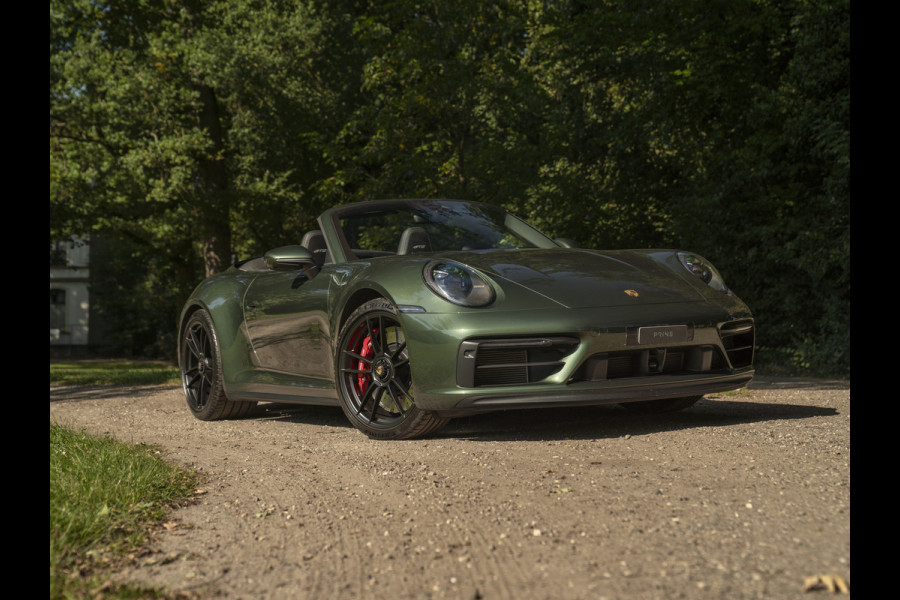 Porsche 911 Cabrio 992 Carrera 4 GTS | PTS Oak Green | SportDesign | Full Xpell PPF | 1e eigenaar