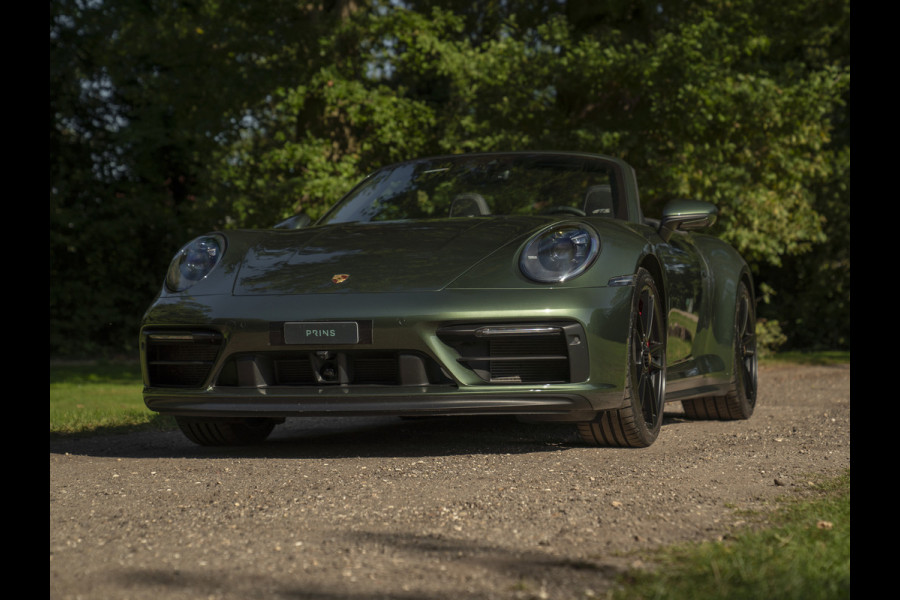 Porsche 911 Cabrio 992 Carrera 4 GTS | PTS Oak Green | SportDesign | Full Xpell PPF | 1e eigenaar