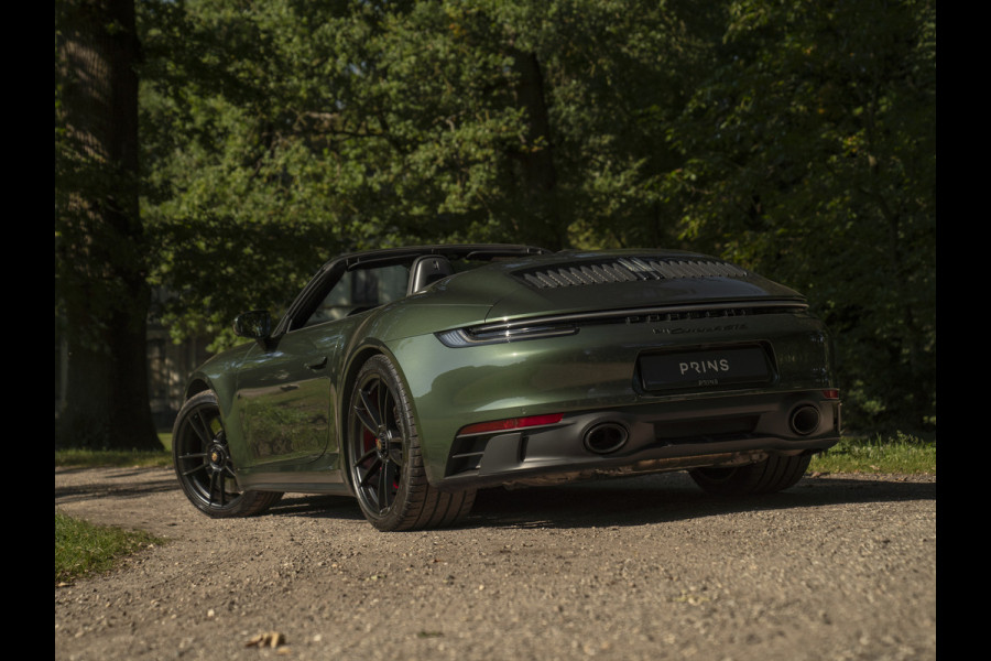 Porsche 911 Cabrio 992 Carrera 4 GTS | PTS Oak Green | SportDesign | Full Xpell PPF | 1e eigenaar