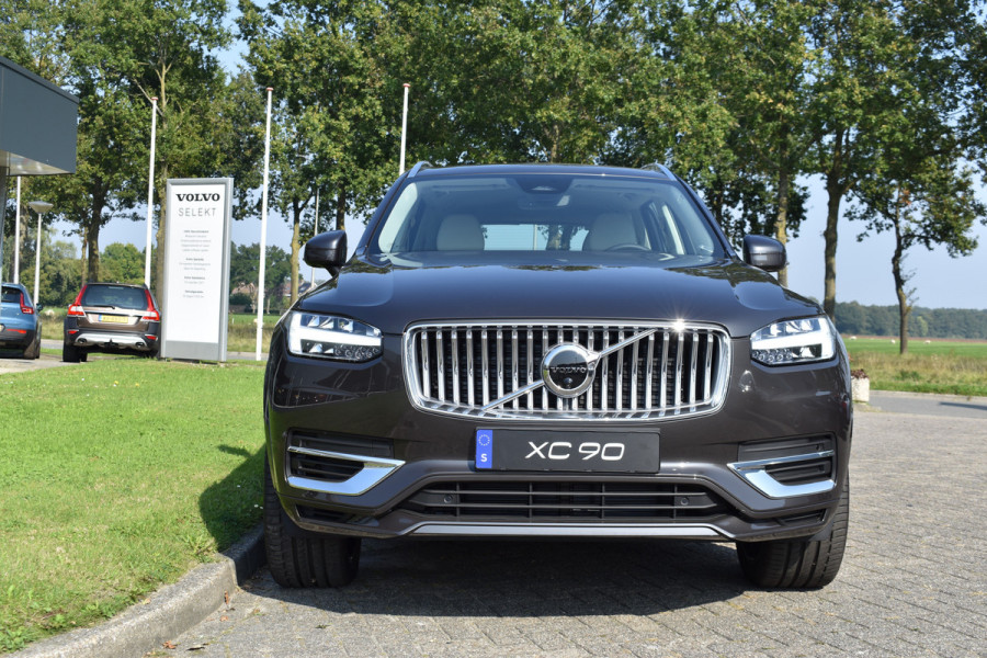 Volvo XC90 T8 455 pk Recharge AWD Plus Bright / Speciale voorraad deal / Luchtvering / 360° camera / Direct Leverbaar /