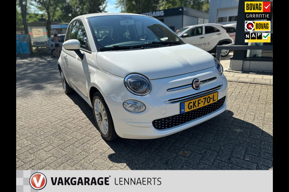 Fiat 500 1.2 Lounge Automaat, Rijklaarprijs / 12 mnd garantie