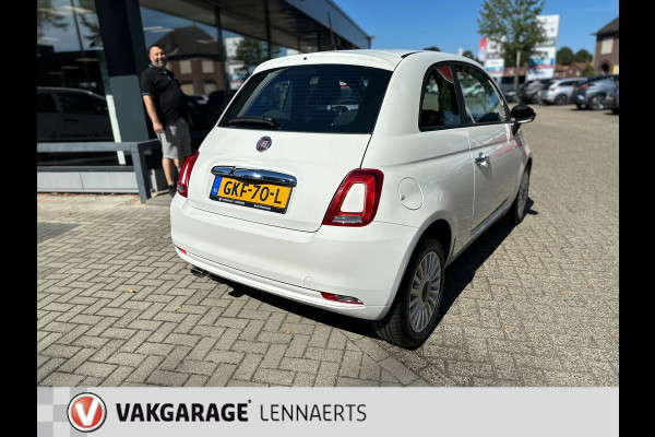 Fiat 500 1.2 Lounge Automaat, Rijklaarprijs / 12 mnd garantie