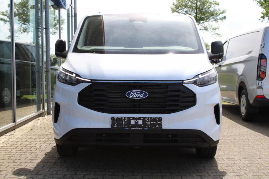 Ford Transit Custom 300 2.0 TDCI L2H1 Trend SCI Automaat 136pk | Adaptive cruise control | Dubbele schuifdeur (2x) | 8-weg bestuurdersstoel + bijrijdersbank | Stoelverwarming | Dodehoeksensoren | Navigatie | Elektrisch inklapbare spiegels | 16 inch lichtmetalen velgen | Full LED | Dual-zone climate control | LED laadruimteverlichting