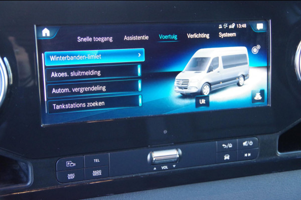 Mercedes-Benz Sprinter 319 3.0 CDI V6 L2H2 AUT. LED, MBUX 10'', 360 CAMERA, ADAPT. CRUISE, STANDKACHEL, VOORRUIT VERWARMING, NAVI,