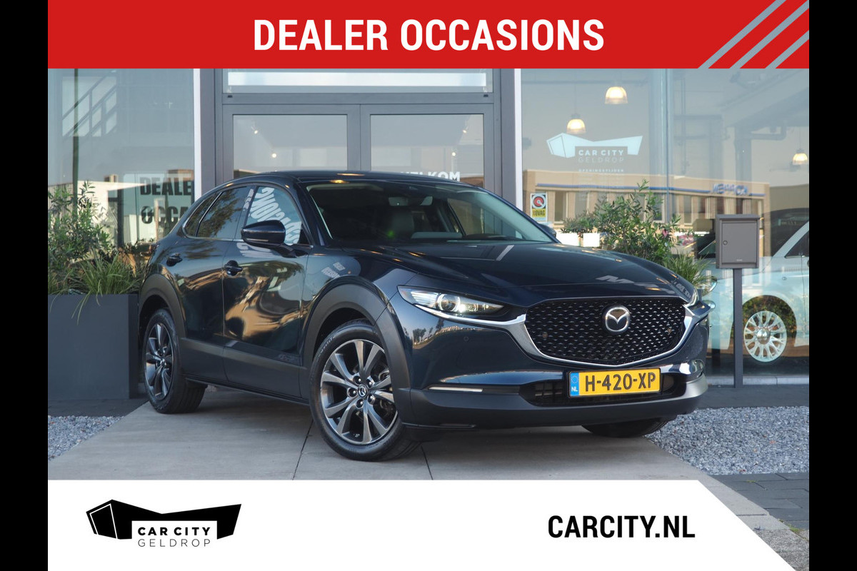 Mazda CX-30 2.0 e-SkyActiv-X M Hybrid Luxury / Memory / Bose / Adaptive / keyless / CarPlay / Camera / Stoel + stuurverarming