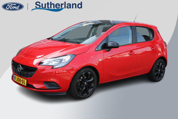 Opel Corsa 1.4 90 PK Online Edition Automaat | Cruise Control | Climate Control | Privacy Glass | Zwart Dak | Lichtmetalen Velgen