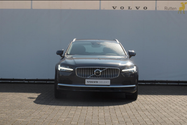 Volvo V90 T6 350PK Automaat Recharge AWD Plus Bright / Adpatieve cruise control/ BLIS/ Elektrische stoelen/ Harman Kardon audio/ Stoel en stuurwielverwarming/ Parkeersensoren met camera