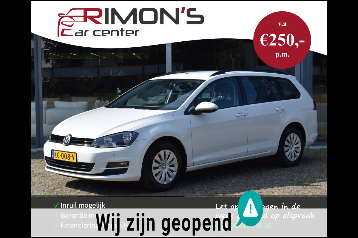 Volkswagen GOLF Variant 1.6 TDI Automaat CarPlay Dealer Onderhouden 1 ste Eigenaar