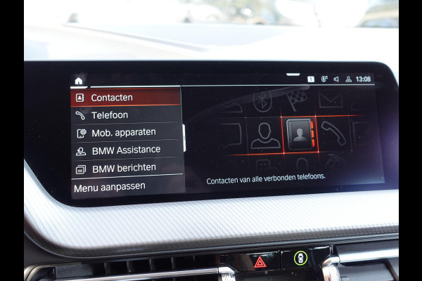 BMW 1-serie 118i High Executive Navigatie Apple Carplay/Android Auto  Parkeersensoren Virtual Cockpit Stoelverwarming Cruise Control Ledverlichting Sfeerverlichting Getinte ramen Climate Control