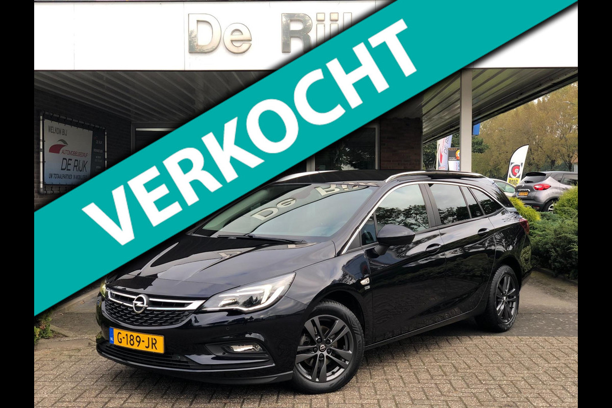 Opel Astra Sports Tourer 1.0 Turbo 120 Jaar Edition | Trekhaak afn., Navi, Apple/Android, PDC, Cruise, Climate | NAP |