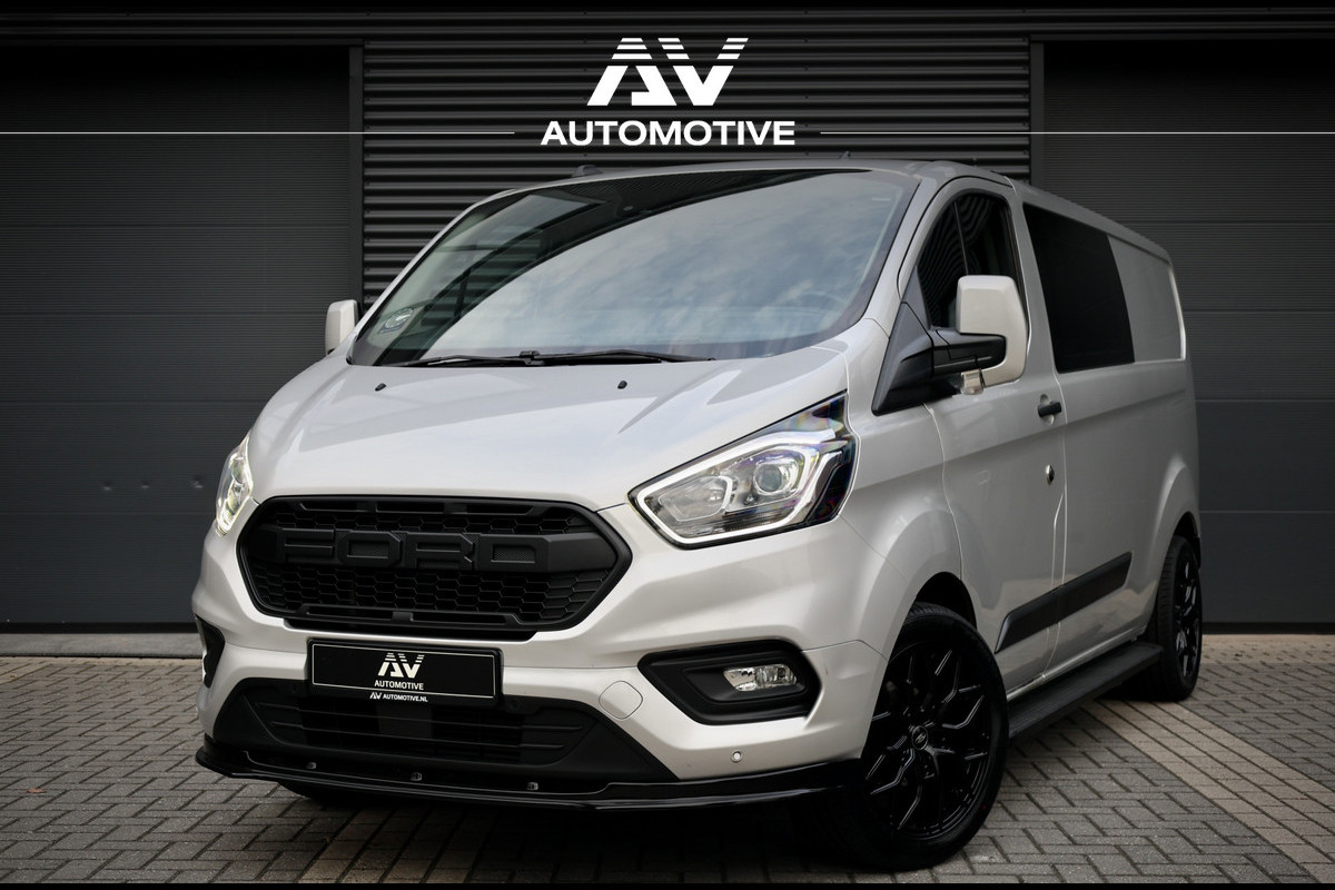 Ford Transit Custom 300 2.0 TDCI L2H1 Dubbel Cabine | Navigatie | Camera | CarPlay | Raptor Edition | Lane Assist | Stoelverwarming | Trekhaak | Nieuwe APK | Onderhoudsbeurt