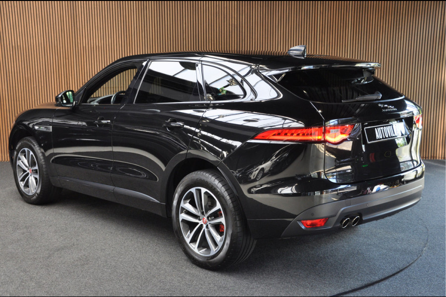 Jaguar F-Pace 2.0d AWD R-Sport Leer Navi Elektr. achterklep Camera PDC Alcantara b. hemel PDC LED LM velgen Climate Afneembaar trekhaak