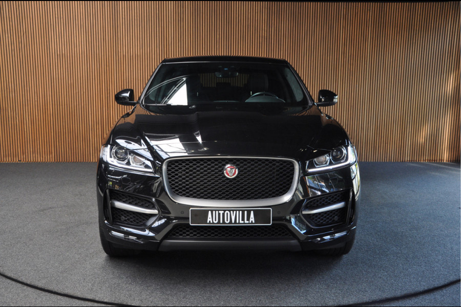 Jaguar F-Pace 2.0d AWD R-Sport Leer Navi Elektr. achterklep Camera PDC Alcantara b. hemel PDC LED LM velgen Climate Afneembaar trekhaak