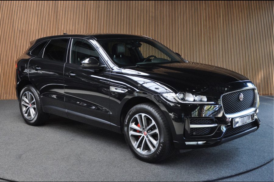 Jaguar F-Pace 2.0d AWD R-Sport Leer Navi Elektr. achterklep Camera PDC Alcantara b. hemel PDC LED LM velgen Climate Afneembaar trekhaak