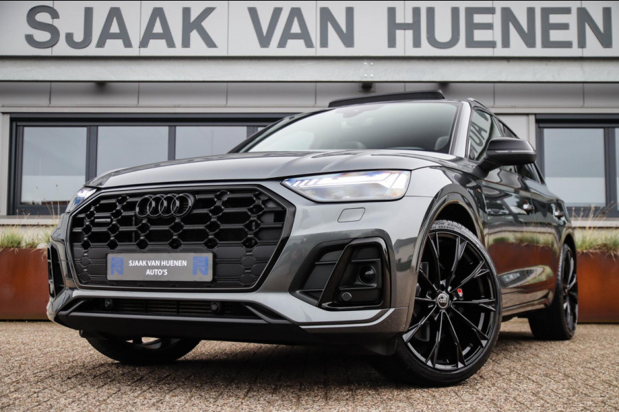 Audi Q5 55 TFSI e Quattro Competition S Edition S-Line 367pk Automaat|Luchtvering|Panoramadak|Virtual Cockpit|OLED Matrix|Trekhaak