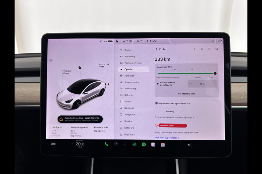 Tesla Model 3 Standard RWD Plus 60 kWh [ 3-Fase ] (INCL-BTW) Aut. *PANO | AUTO-PILOT | NAPPA-VOLLEDER | KEYLESS | FULL-LED | MEMORY-PACK | SURROUND-VIEW | DAB | APP-CONNECT | VIRTUAL-COCKPIT | LANE-ASSIST | TOWBAR | COMFORT-SEATS*