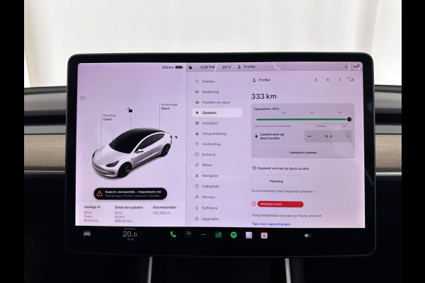 Tesla Model 3 Standard RWD Plus 60 kWh [ 3-Fase ] (INCL-BTW) Aut. *PANO | AUTO-PILOT | NAPPA-VOLLEDER | KEYLESS | FULL-LED | MEMORY-PACK | SURROUND-VIEW | DAB | APP-CONNECT | VIRTUAL-COCKPIT | LANE-ASSIST | TOWBAR | COMFORT-SEATS*